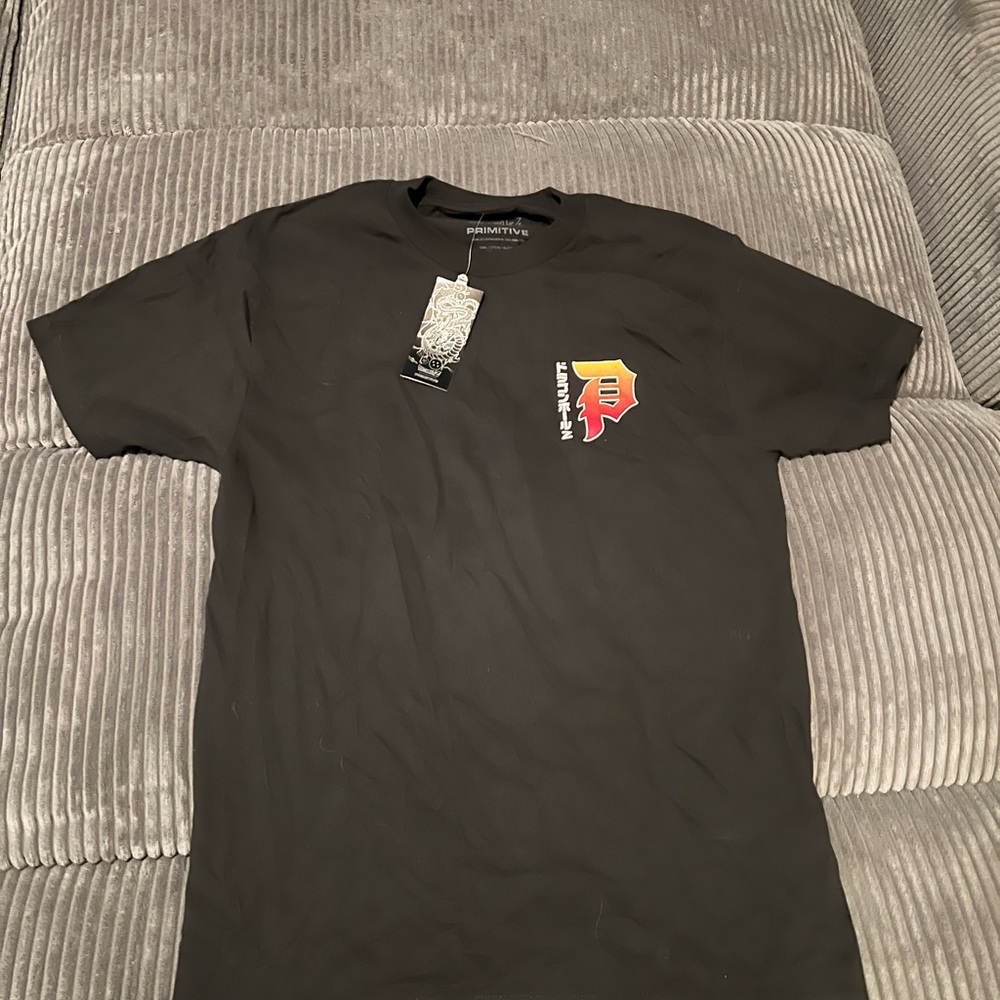 Black Primitive Men's T-Shirt, Dragon Ball Z